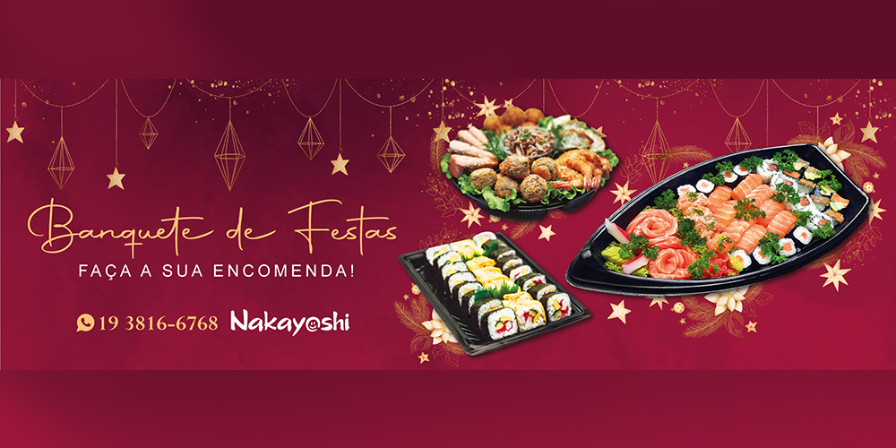 Encomendas para a sua Ceia | Banquete de Festas Nakayoshi